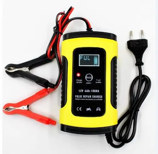 

Full Automatic Smart Fast Car Motorcycle Battery Charger 110V/ 220V Output 12V 5A with LCD Display for Wet Dry Lead Acid
