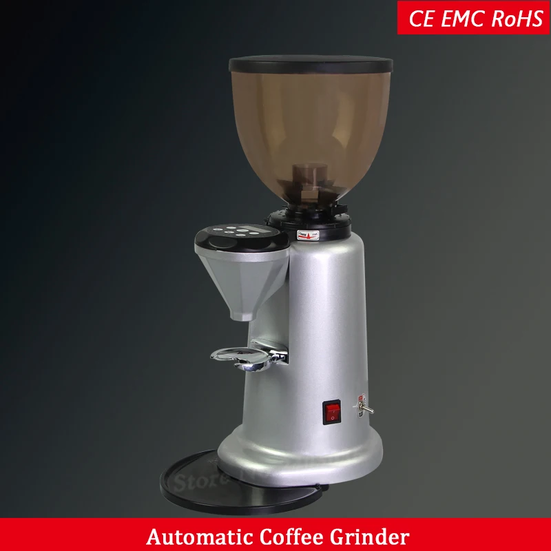 Professional conical hopper espresso coffee grinder automatic electric
