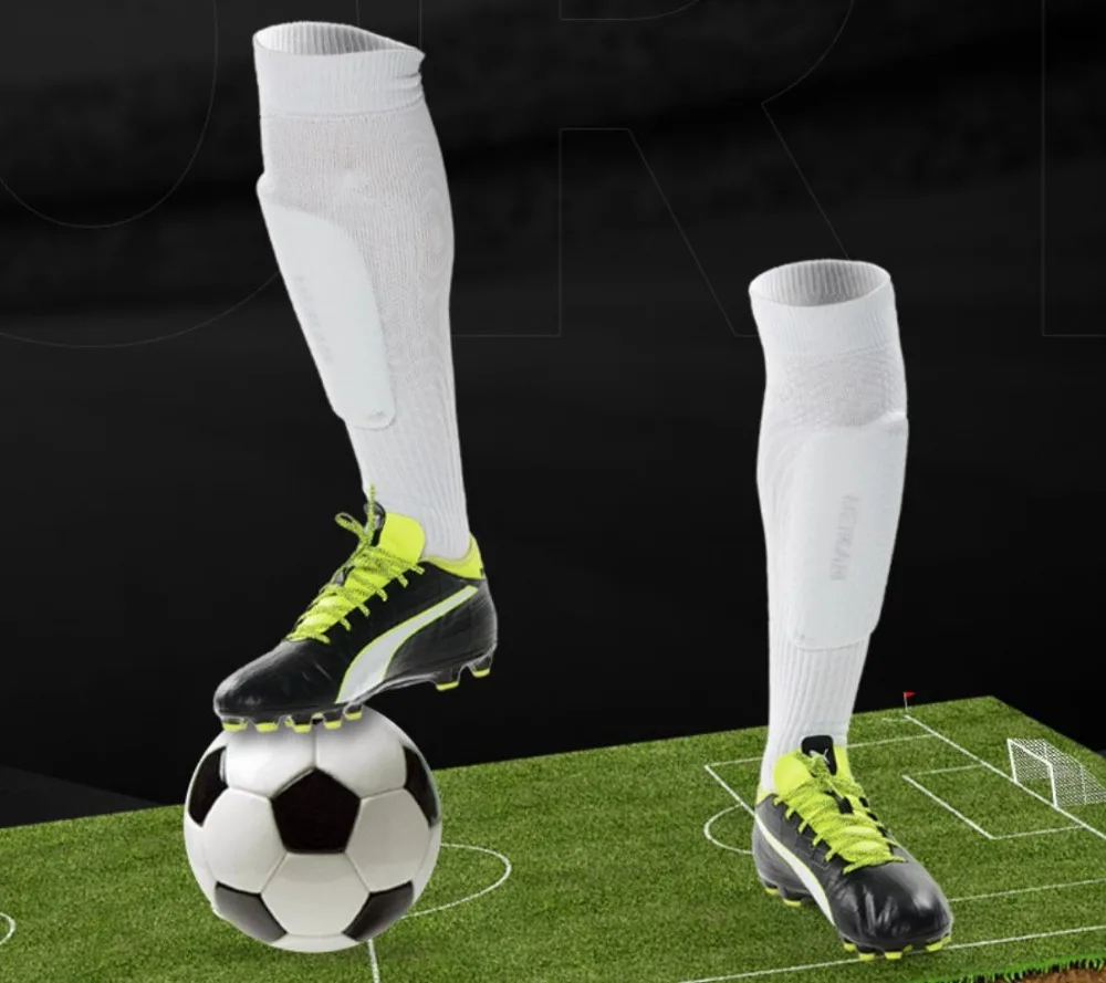 1 пара, новинка, профессиональные мужские футбольные носки CoolMax(39-42), с голенями, защита, двухслойные вставляемые гольфы, футбольные спортивные носки