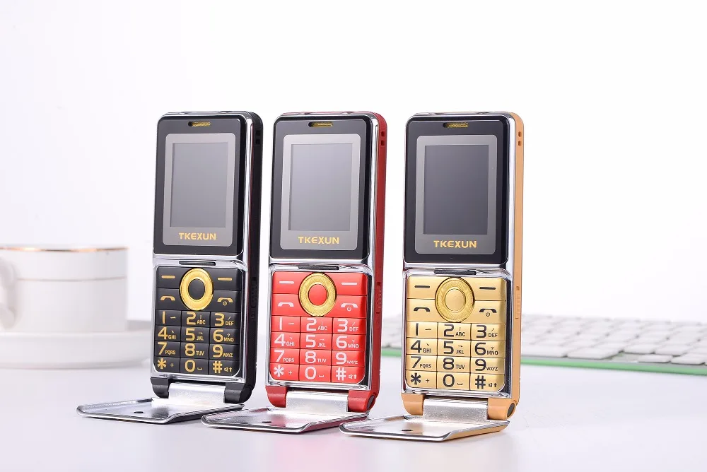 TKEXUN G6000 флип сотовые телефоны двойной сим, четырехдиапазонная 1,8 дюймов GSM фонарик SOS Быстрый циферблат большая русская клавиатура мобильный телефон