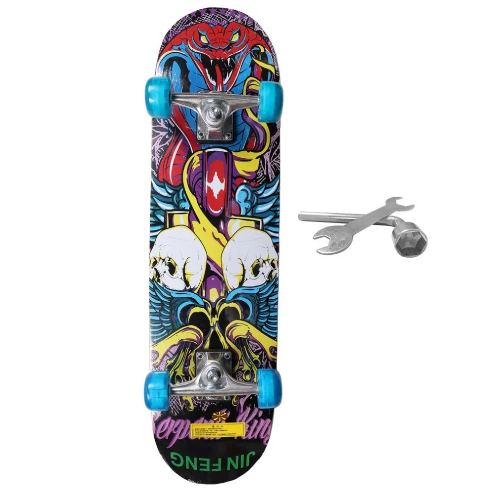 

Double Sided Four-Wheel Children Skateboard Kids Entertainment Skate Scooter Outdoor Extreme Sports Hoverboard For Entertainment