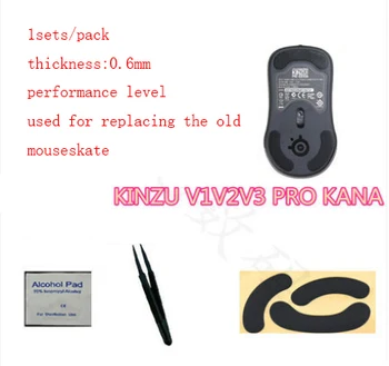 

Original Hotline Games Mouseskate For Steelseries KINZU V1V2V3 PRO KANA Teflon Performance level Mouse Feet Free Shipping