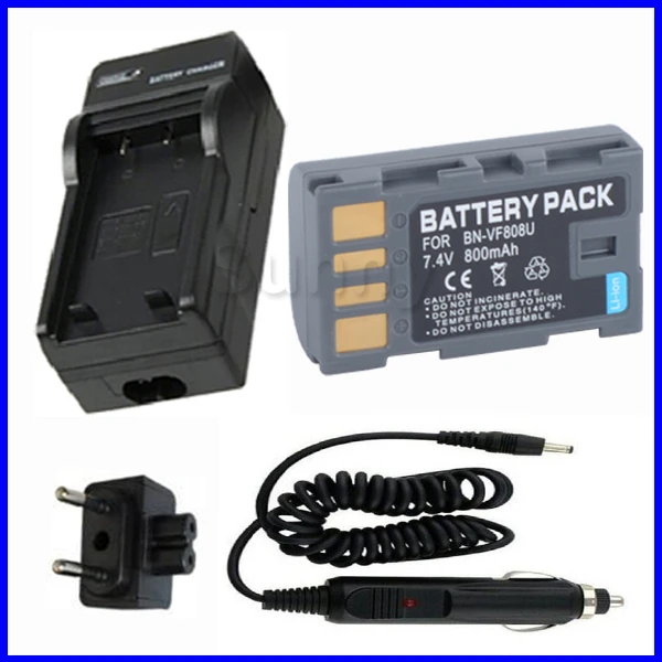

Battery + Charger for JVC Everio GZ-MS130BE, GZ-MS130BEU, GZ-MS130BEK,GZ-MS120BE, GZ-MS120BEK, GZ-MS120BEZ,GZ-MS120BEU Camcorder