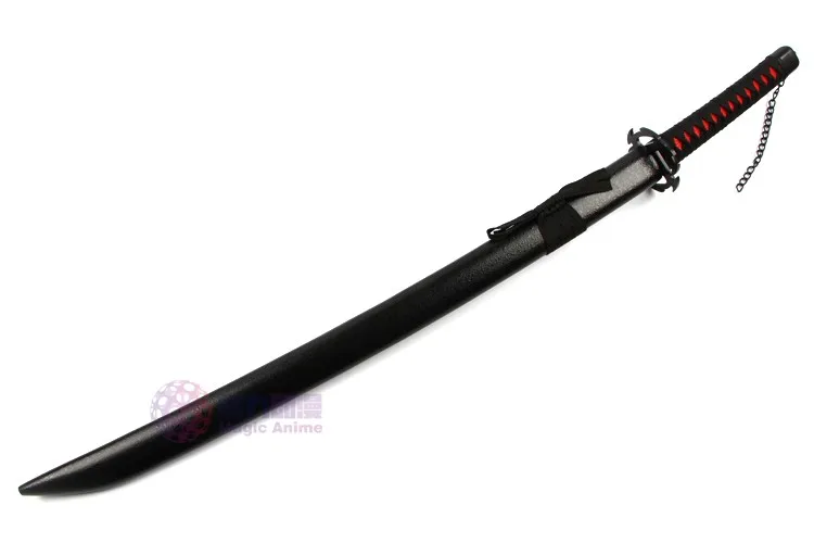 Bleach Kurosaki Ichigo Katana Аниме Косплей деревянный меч лезвие ножа оружие косплей реквизит для Хэллоуина Карнавал вечерние мероприятия