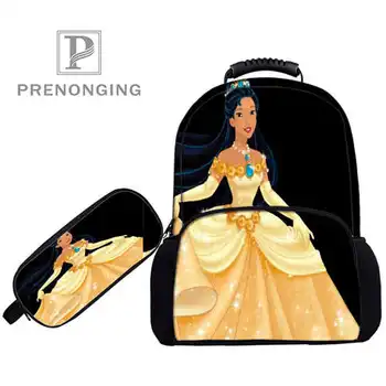 

Custom 17inch pocahontas (1 Backpacks Pen Bags 3D Printing School Women Men Travel Bags Boys Girls Book Computers Bag#1031-01-14