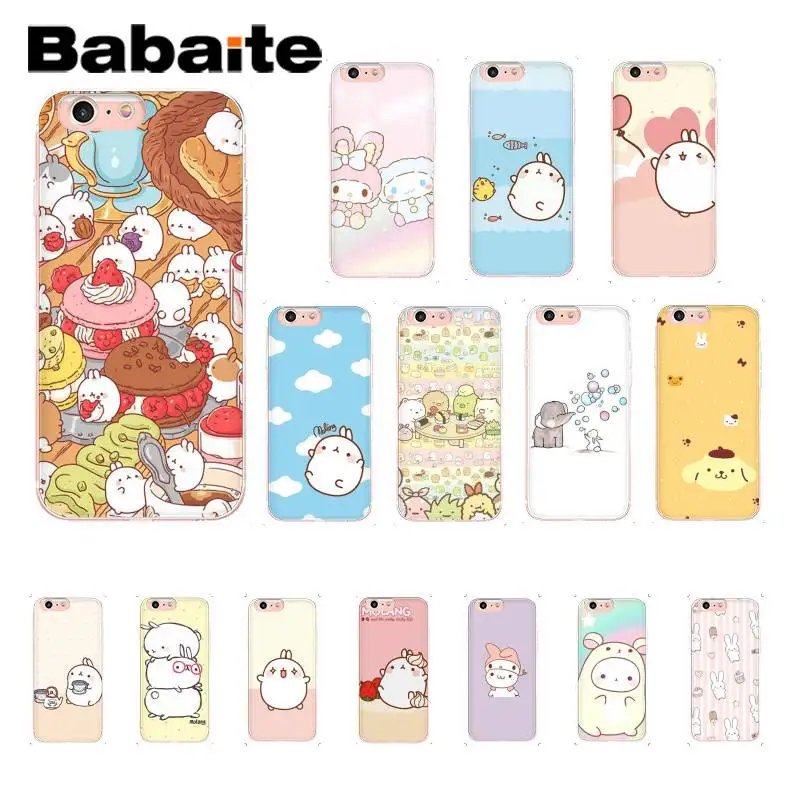 

Babaite Kawaii Box Potatoes and rabbits Funda Coque Phone Case for iPhone 8 7 6 6S Plus 5 5S SE XR X XS MAX 10 11 11pro 11promax