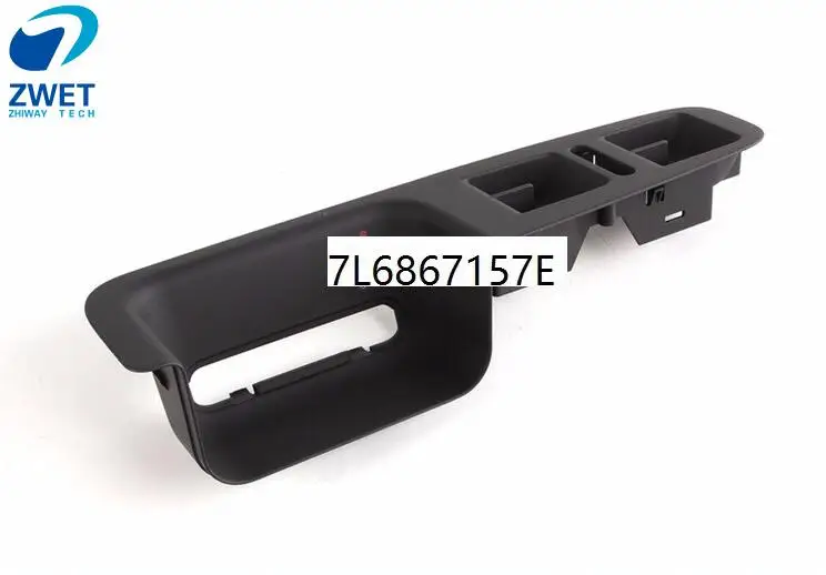 

ZWET CAR DOOR PULL HANDLE ARM REST For Touareg FRONT DRIVER SIDE/7L6867157E