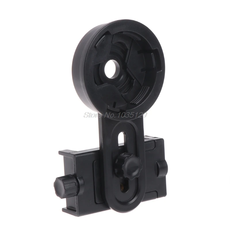 

OOTDTY 12x50mm Optical Monocular Telescope Universal Holder Adapter Clip Mount Bracket For Width 5.5-9cm Mobile Smart Phone