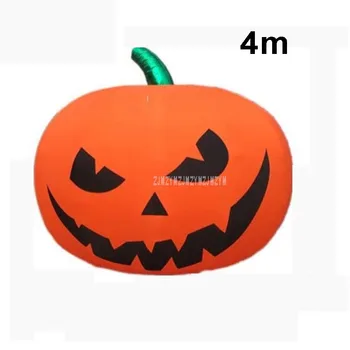 

New 4m Big Luminous LED Color Pumpkin Lantern Air Inflatable Balloon Cartoon Night Bar Halloween Ball Birthday Party Decoration