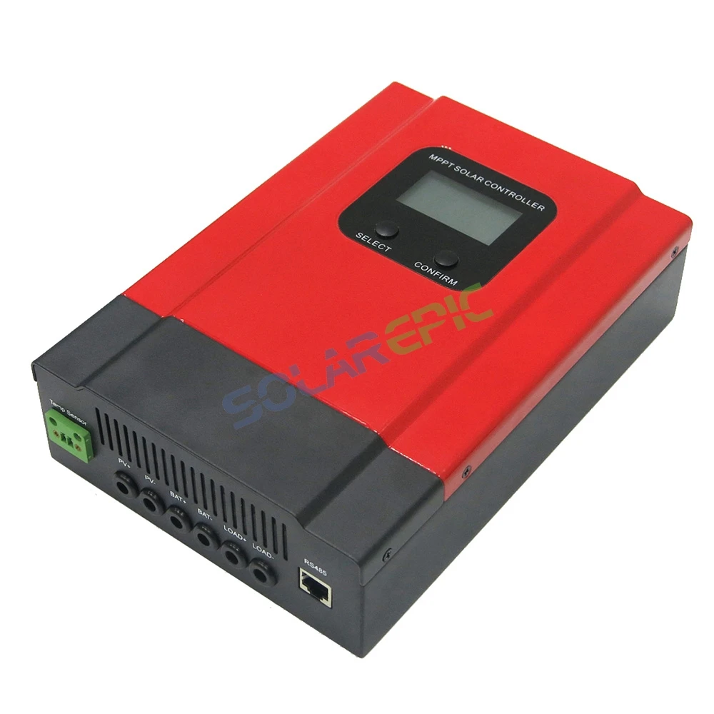 MPPT 60A Солнечный контроллер заряда DC12V/24 В/36 В/48 в автоматический регулятор батареи
