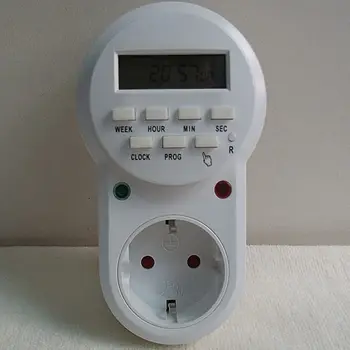 

Plug-in Programmable Timer Switch Socket for Infrared Radiant Electric Wall Heaters
