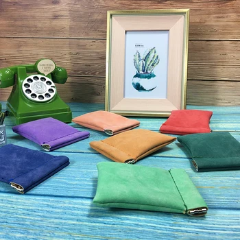 

Solid Small Short Coin Purse Casual Money Change Little Key Business Coin Small Wallet Pu Leather Pink Womans Purse Hot Sale