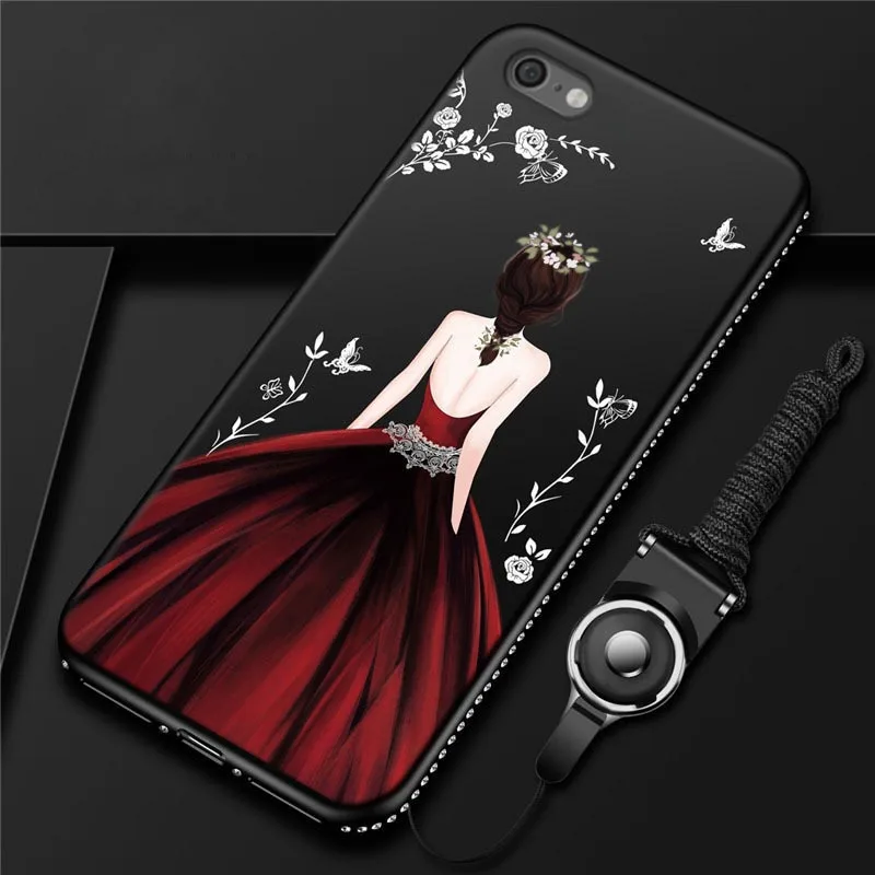 Portefeuille For iPhone 8 Case Luxury Glitter Rhinestone TPU Silicone Girls Back Cases Cover For Apple iPhone 7 Plus 6 6S 5 5S X (8)