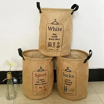 

Laundry Basket Pocket Organizer Basket Bag Storage for Home Outdoor Organizer