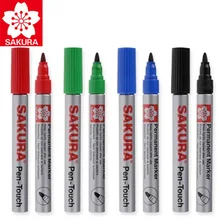 8 шт. знак водонепроницаемости Сакура универсальная Перманентная масляная ручка маркер головка цветной крюк для протектора линия прочная безопасность Япония