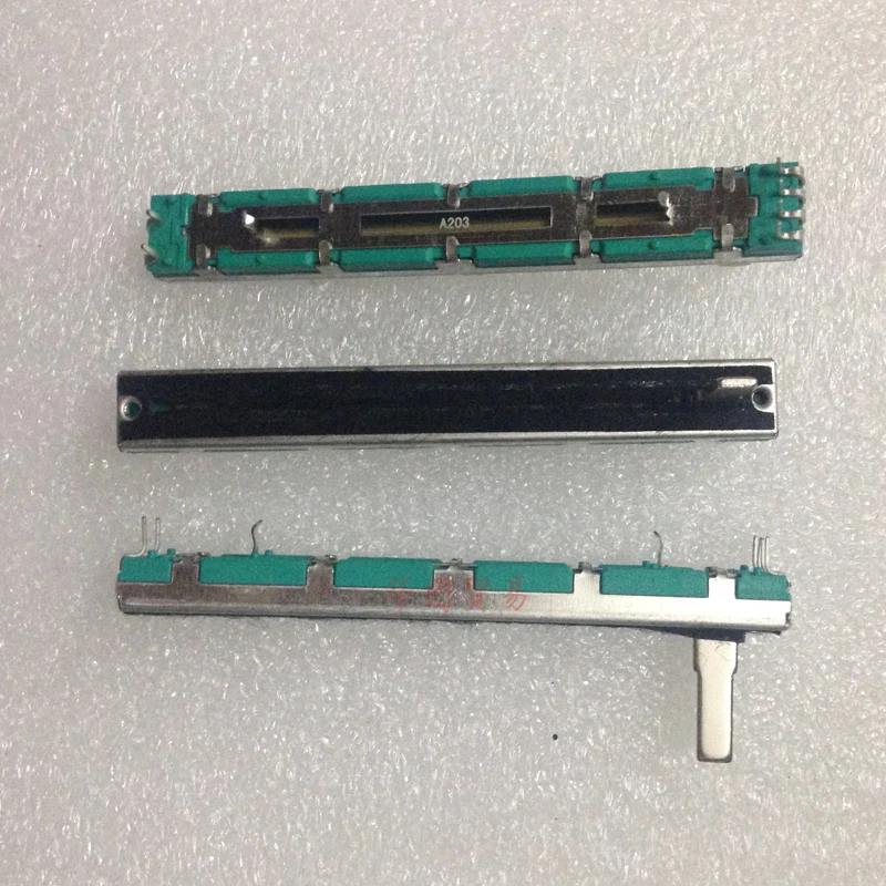 4 шт. для Yamaha Stereo fader MG12/4 16/4 прямой скользящий потенциометр A20K A203 раздвижной
