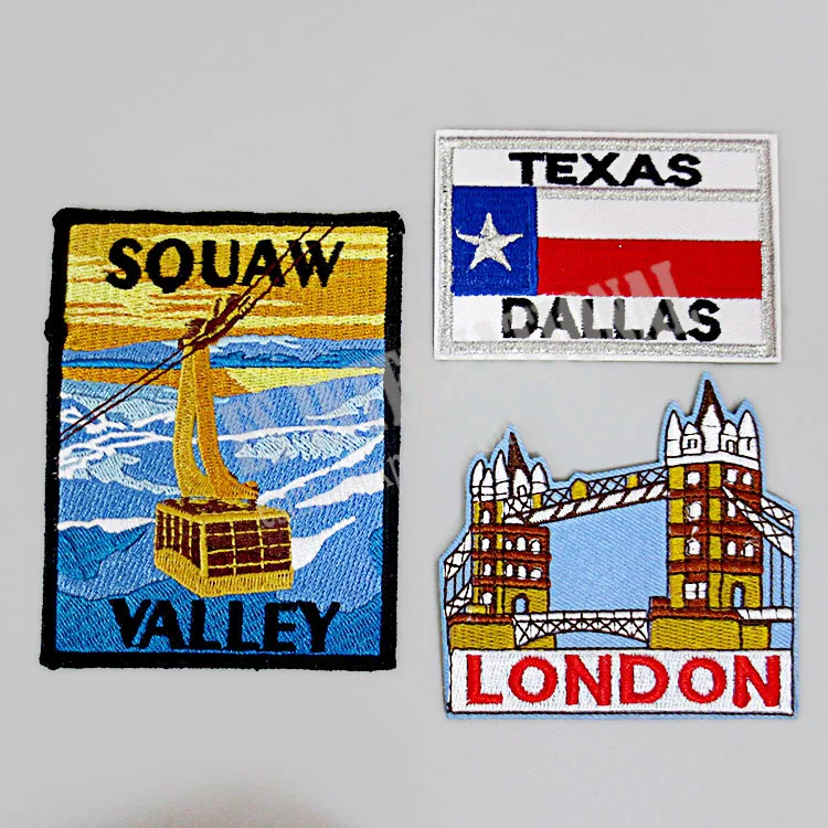 Штатные нашивки с вышивкой Texas London | Дом и сад