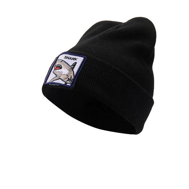 

New Bonnet Animal Hat Women Winter Warm Knit Hat For Men Hip-hop Skullies Bonnet Unisex Gorro Direct Drop Shipping