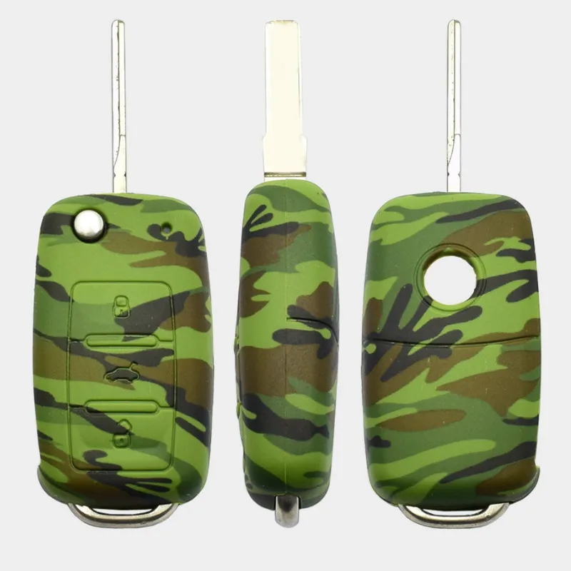 5 Silicone Car Key Case Cover for VW Volkswagen Golf 4 5 6 Bora Jetta POLO Passat B5 B6 Skoda Superb Octavia Fabia SEAT Ibiza Leon