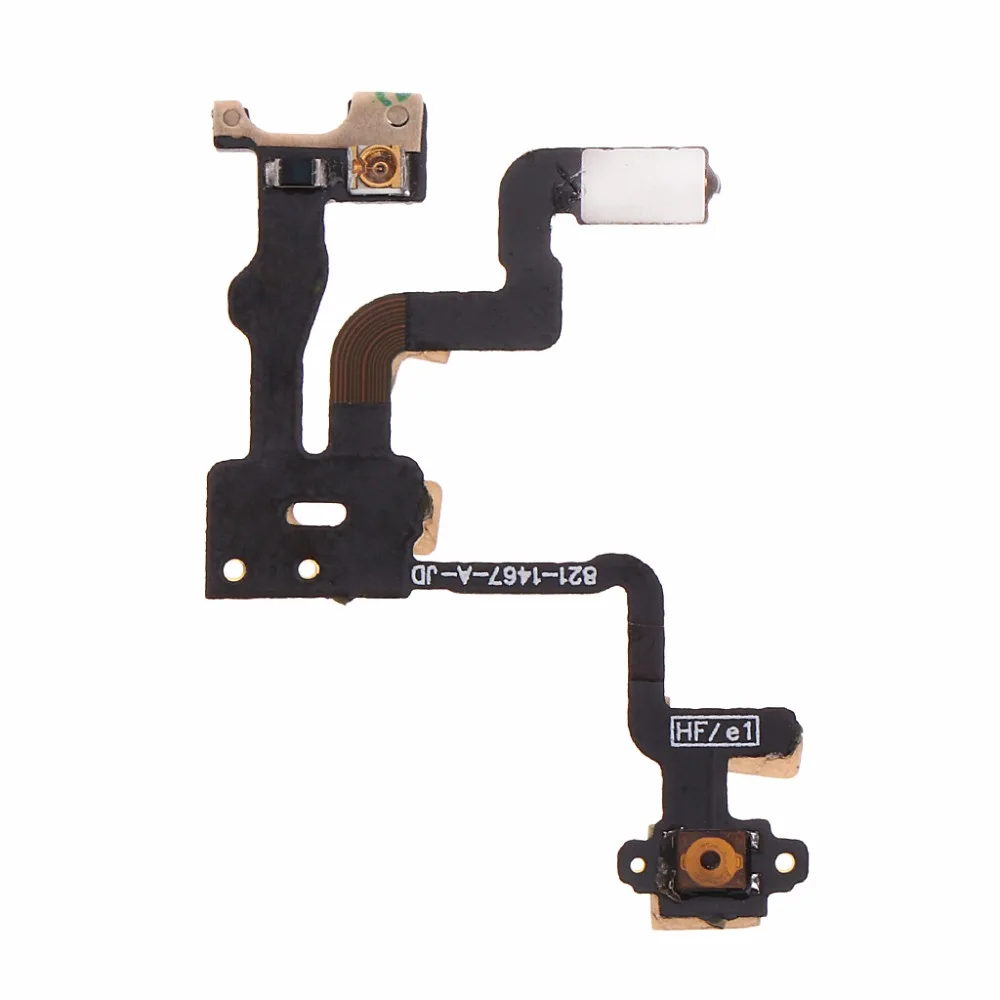 

Free Shipping Power On/Off Switch Button Light Sensor Flex Cable Ribbon Replacement For iPhone 4S