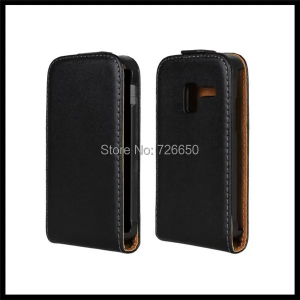 Per Samsung Galaxy Ace Plus S7500 Custodia In Vera Pelle Con 2 Colori