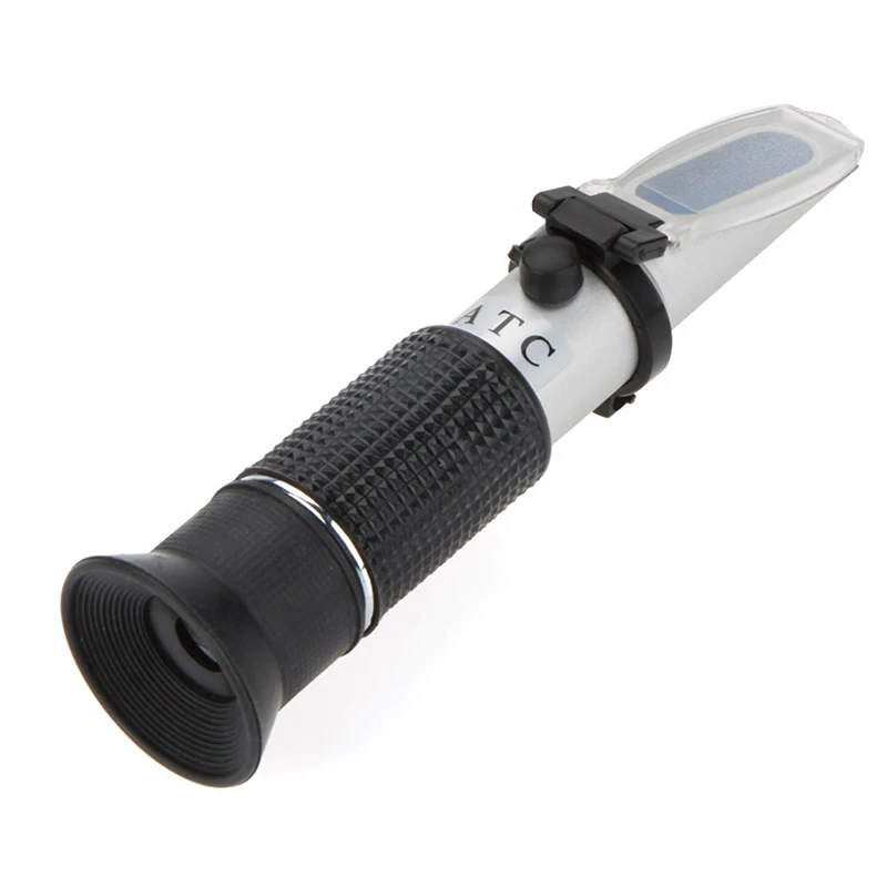 1Set Handheld Brix Refractometer 0~32% RHB-32ATC Optical Sugar Food Beverages ATC Content Meter Tool Test