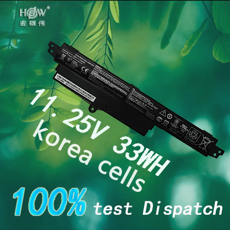 HSW 11.25V 33WH A31N1302 LAPTOP Battery For ASUS VivoBook X200CA X200MA X200M X200LA F200CA 200CA 11.6\