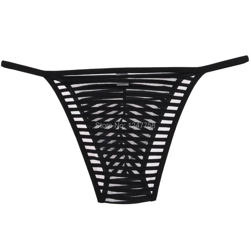 Новое мужское нижнее белье однотонные бикини с сеточкой в полоску|briefs underwear|bikini