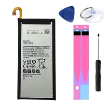 Novo para samsung galaxy c7pro c7010 bateria placa do telefone móvel EB-BC701ABE li-ion substituição 3300 mah