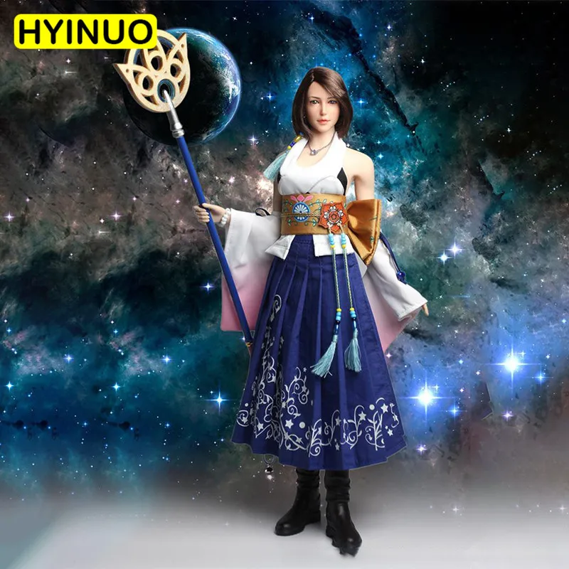 

1/6 Scale SET024 Cosplay Female Women Space Girl Action Figure Set W/2 Sculpt Model 12' Full Set Action Figure Body Dolls Toys