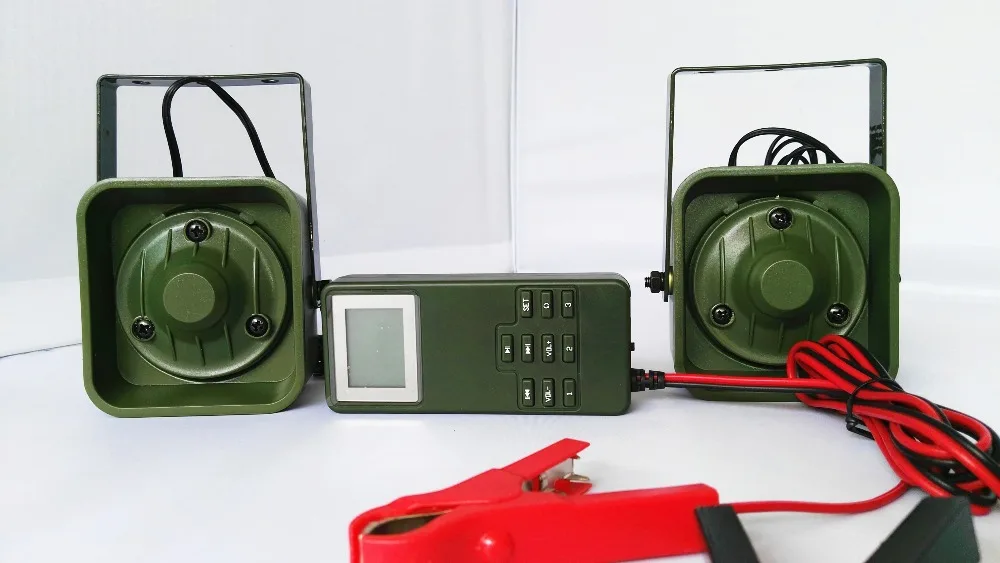 

PDDHKK Hunting Decoys Remote Control Bird Hunting Speaker Built-in 200 bird voice 150dB Electric Hunting Decoy Speaker Bird Trap