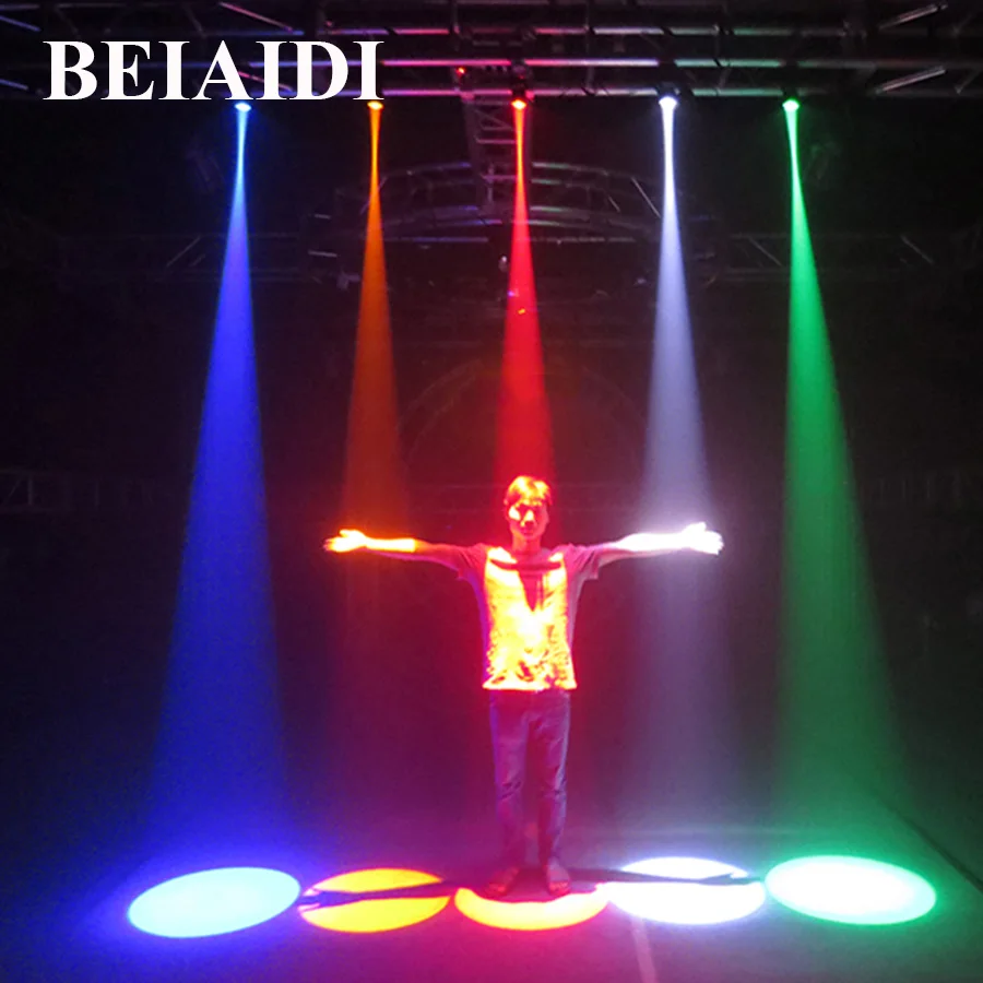BEIAIDI 5 шт. Вт светодиодный прожектор смонтированный луч точечная сценическая