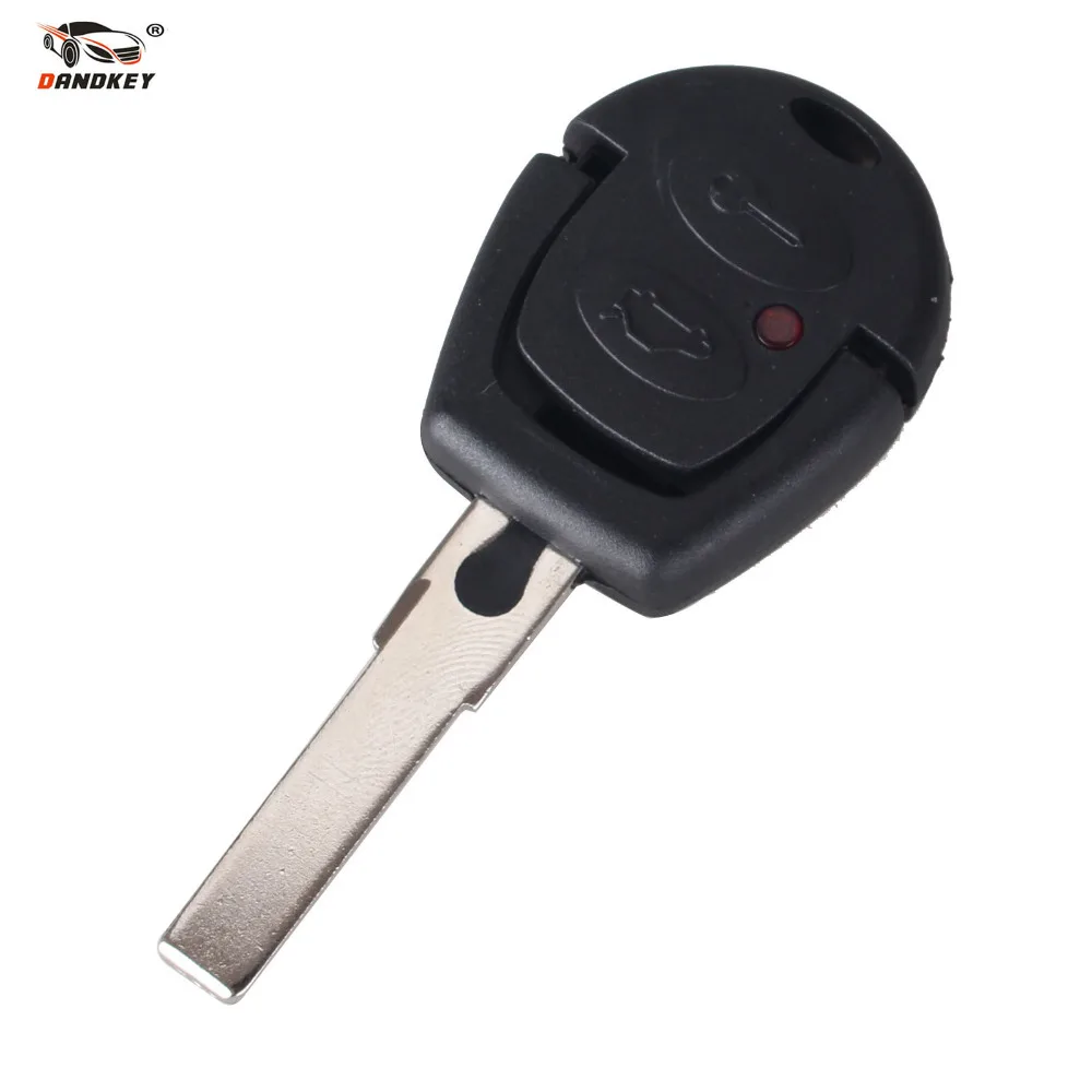 

DANDKEY 2 Buttons Remote Key Shell For VW Polo Golf Jetta Sharan For Seat Ibiza Leon Toledo Mii Altea For SKODA FABIA OCTAVIA