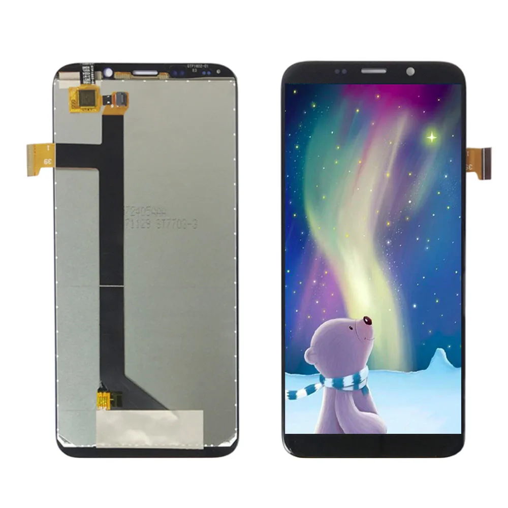 Goedkoop 5.7 inch Voor BluBoo S8 Lcd scherm en Touch Screen Digitizer Vergadering Vervanging Voor BluBoo S8 Mobiele Telefoon