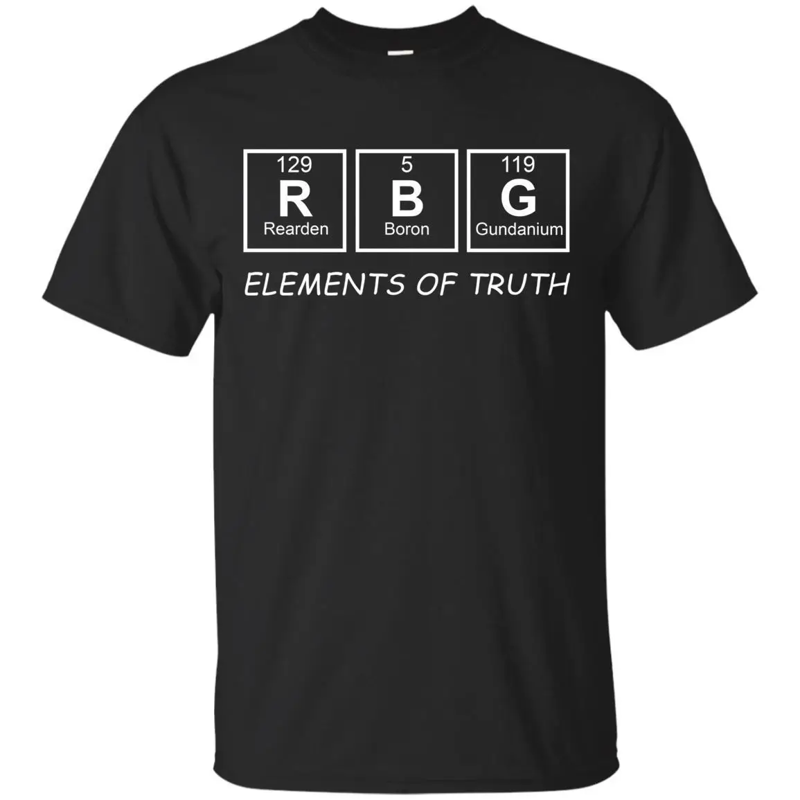Мужская футболка RBG Ruth Bader Гинзбург черная со скидкой S 3XL смешная из 100%