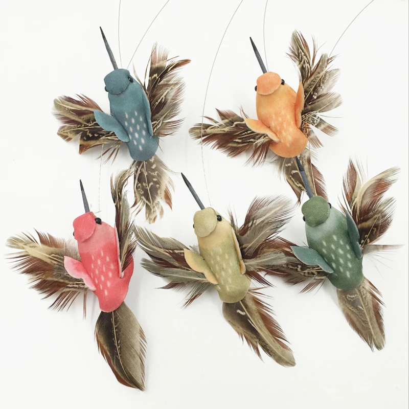 Mayitr Electric Rotating Flower Butterfly Hummingbird Cat Toys Funny Pet Kitten Teaser Interactive Playing Toy Pet Supplies Hot