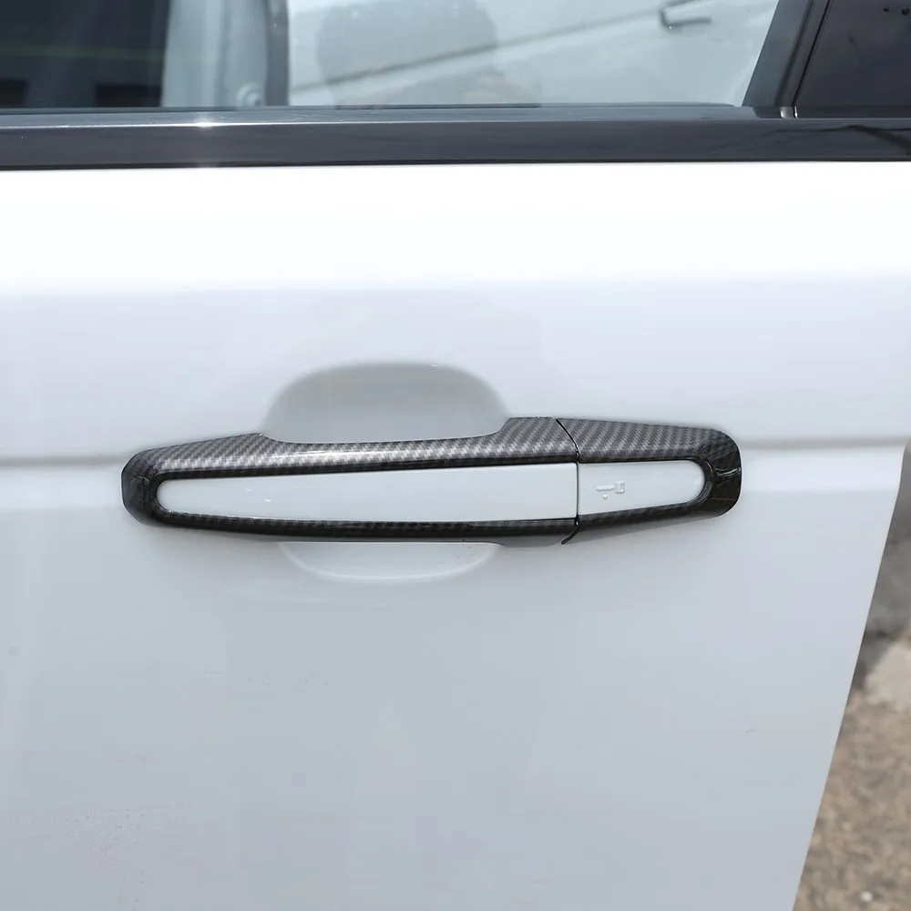 Us 30 08 6 Off For Jaguar Xe Xfl F Pace E Pace X761 2017 2018 Abs Chrome Car Exterior Door Handle Cover Trim Auto Accessories In Exterior Door