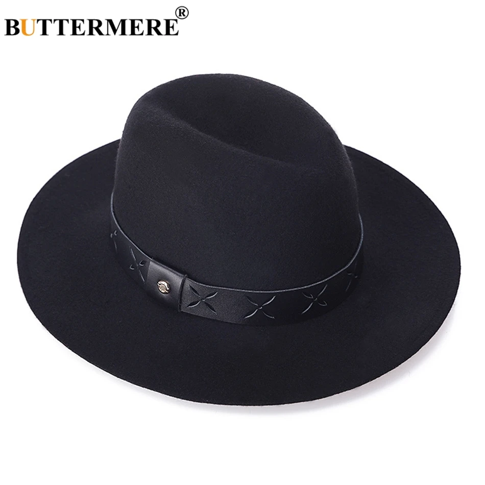 mens wide brim pork pie hat