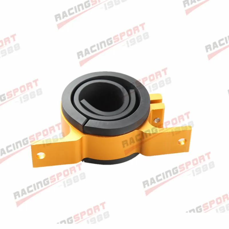 Fuel Pump Bracket Clamp Cradle Anodised Single Billet With 2 Inserts Blue
