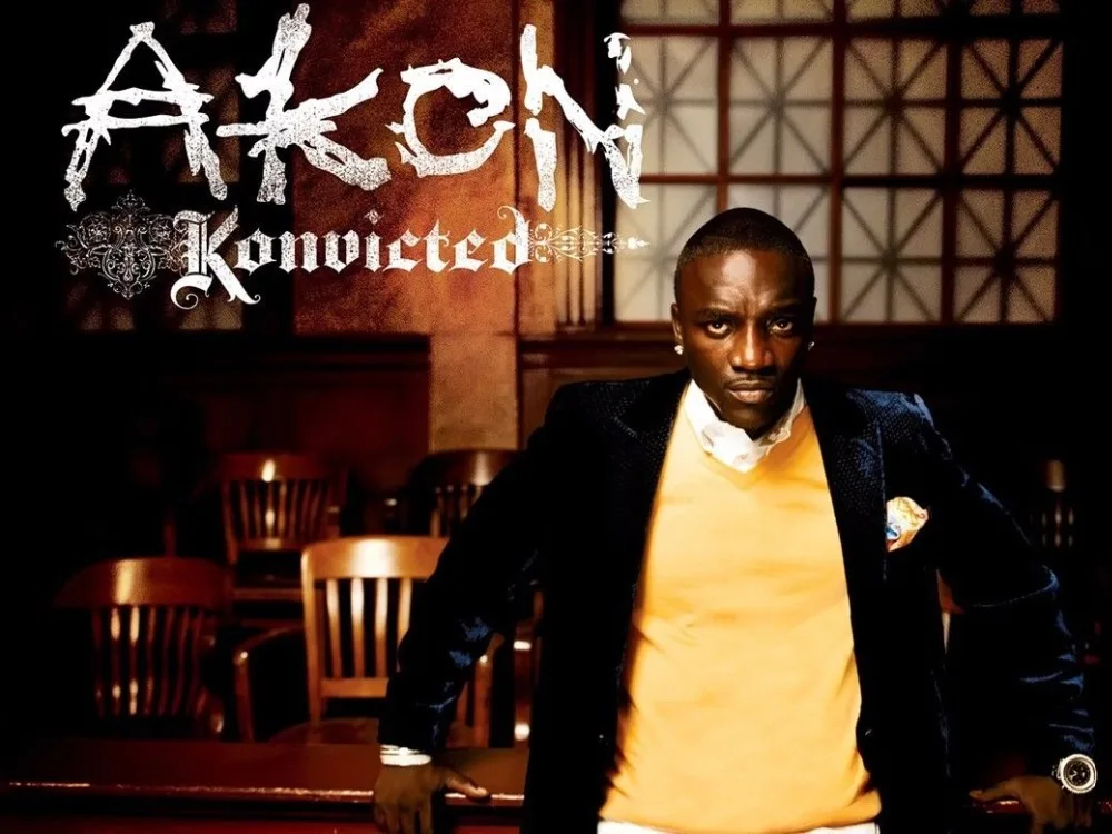 Home Decor Akon Music Star-Silk Art Poster Wall Sicker Decoration Gift