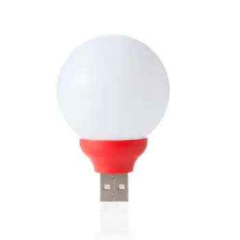

Mini USB LED Bulb Round Outdoor Flashlight Emergency Lamp Laptop Computer Night Light Energy Saving Reading Light Camping Lamp