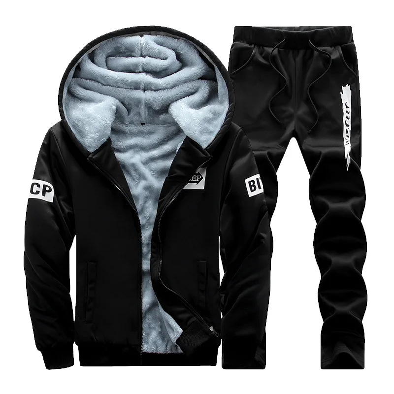 

New Men's Thicken Baseball Suit Designer Printing Plus Size Winter Hoodies Fleece Jersey Sweatshirts Men Sportwear 4XL AFD85
