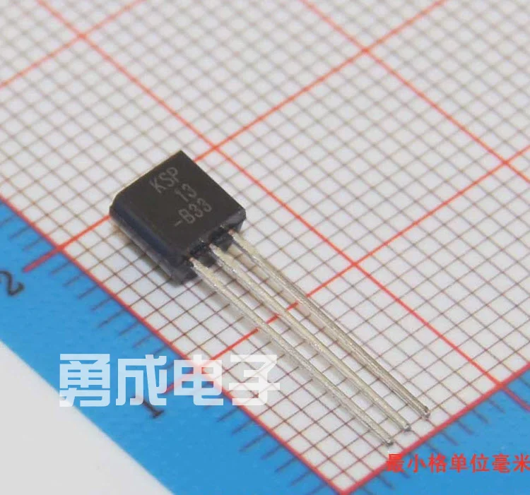 KSP13 Darlington transistor TO92 original authentictransistor smd