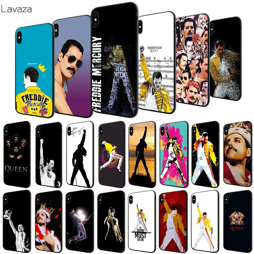 Мягкий чехол Lavaza Freddie Mercury Queen для Apple iPhone 6 6S 7 8 Plus 5 5S SE X XS MAX XR TPU | Мобильные телефоны