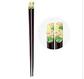 Японский гвоздь узор цветущей сакуры палочки для еды деревянные портативные палочки для суши ученика подарки набор изысканные кухонные аксессуары - Цвет: Темный хаки