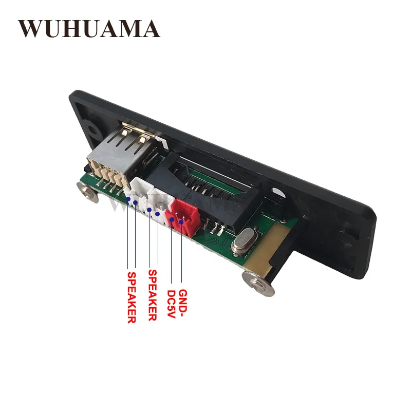 DIY Bluetooth Speaker Module 5V FLAC MP3 Player Decoder Board Audio Decoding LED 3W+3W Amplifier Stereo With Remote Controller