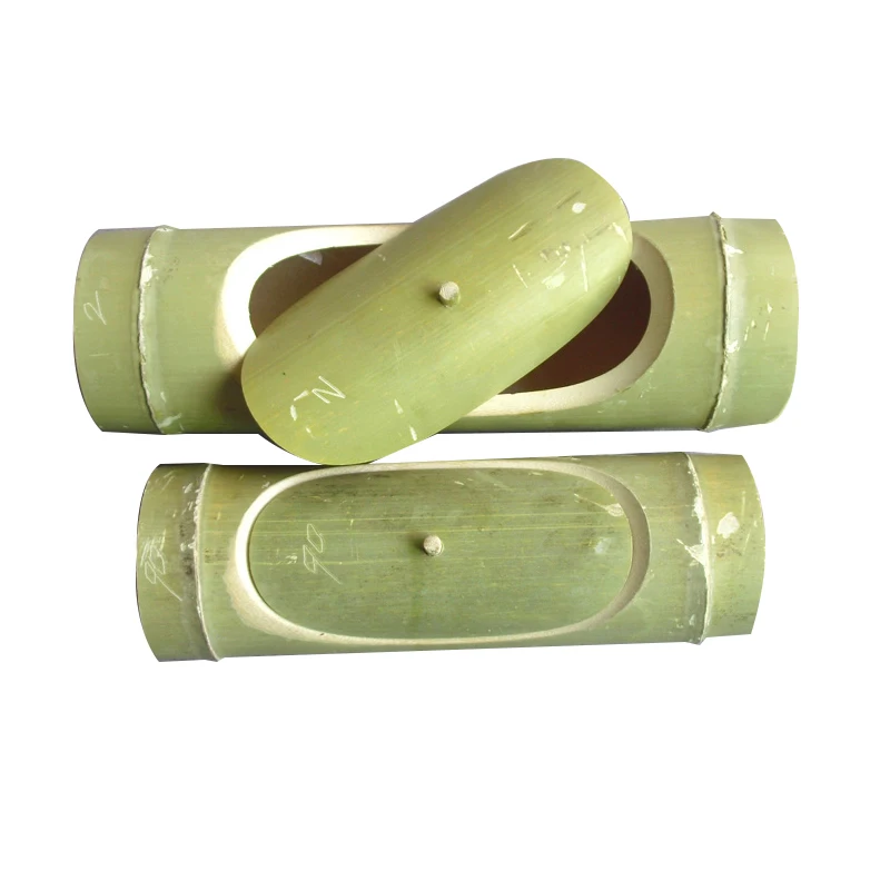 

Handmade Natural Bamboo Steamed Rice Barrels Green Steaming Cup Soup Bowl Healthy Life Steaming with Lid