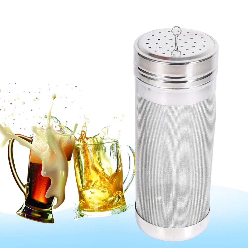Homebrew Beer Wine Hopper Filter Bar Strainers Stainless Steel Hop