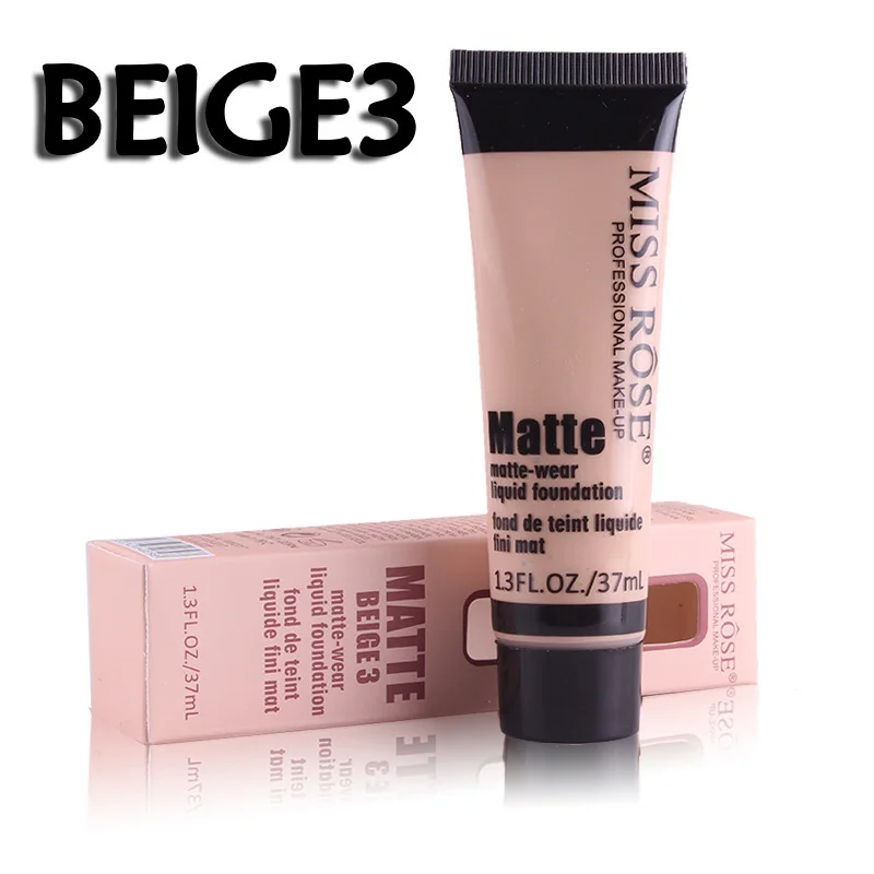 Miss Rose Bronzer Makeup Base Foundation Liquid Cream Concealer Beauty Tool KG66 - Цвет: as picture