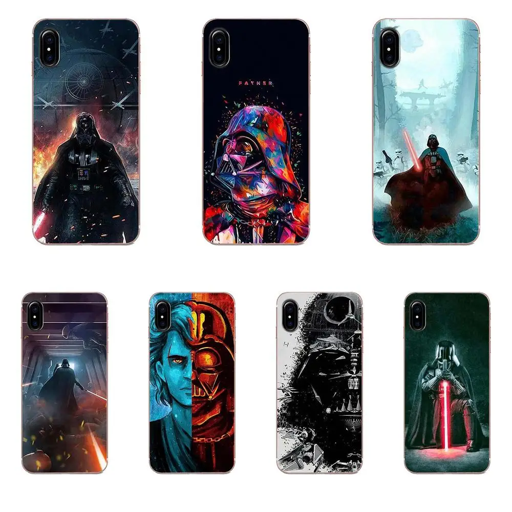 

For Xiaomi Redmi Note 2 3 3S 4 4A 4X 5 5A 6 6A Pro Plus Soft TPU Print Phone Cover Case Darth Vader Star Wars